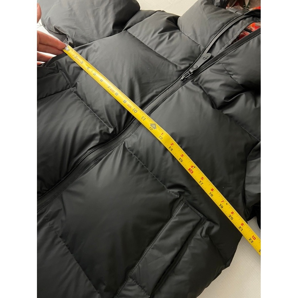 Pendleton Vancouver Puffer Jacket Womens M Black Hooded Long Down Fill Coat - Picture 9 of 14